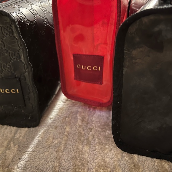Auth Gucci Guccissima Large GG Monogram Logo Clutch Bag w/macy’s receipt - Picture 2 of 6